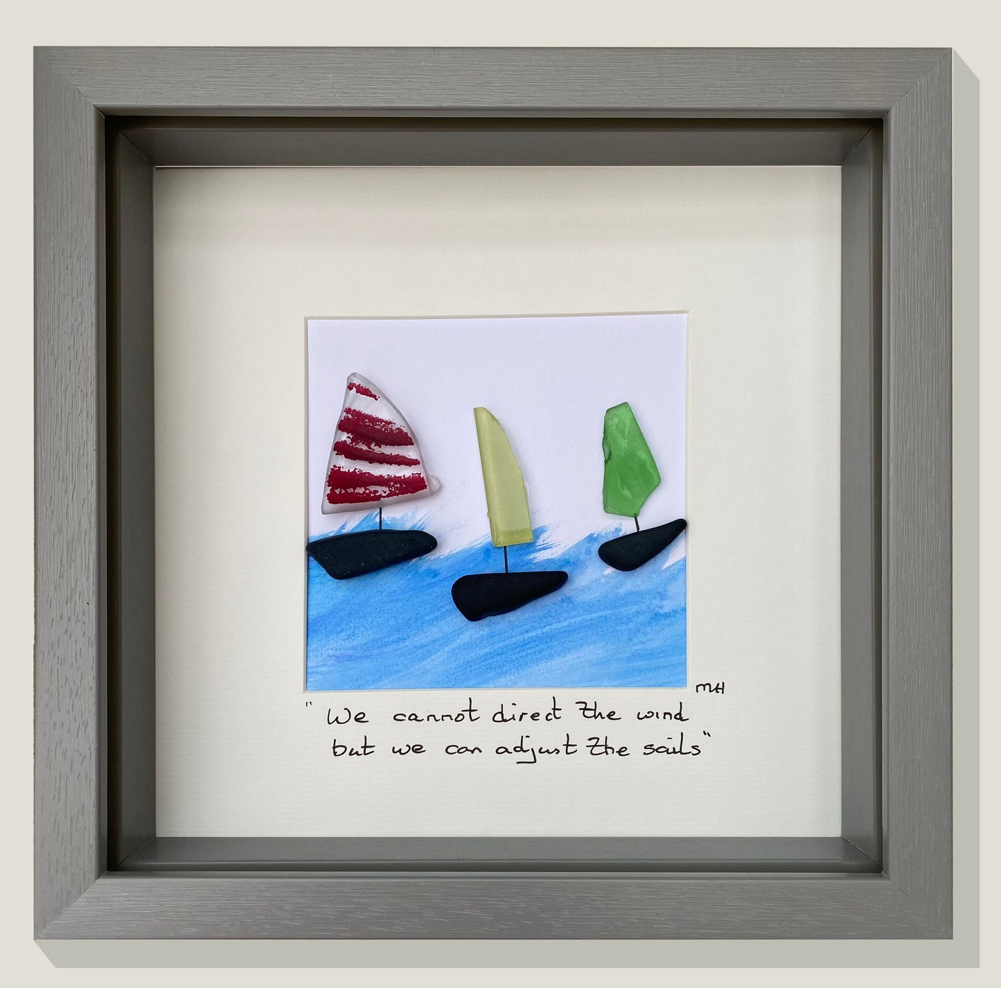 We cannot direct the wind but we can adjust the sail